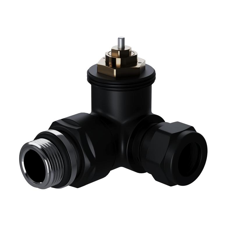  Набор термостатический трехосевой Design Pro 15мм М30х1.5 черн. Royal Thermo НС-1646647 фото в каталоге от BTSprom.by