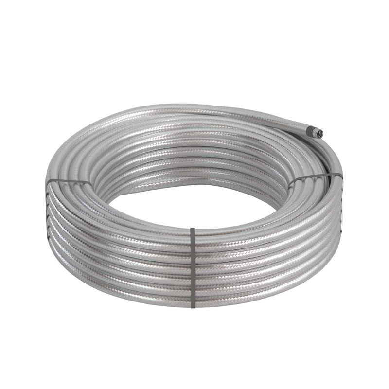  Металлорукав DN 40мм в герм. ПВХ изоляции в оплетке из нержавеющей стали Dвн. 40.0мм Dнар. 46.0 25м DKC 6071TX-040 фото в каталоге от BTSprom.by