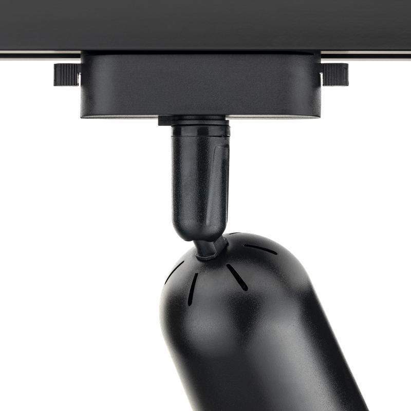  Светильник трековый ARTLINE поворотный 55х55х87мм GU10 220В пластик 4кв.м черн. Ritter 59870 5 фото в каталоге от BTSprom.by