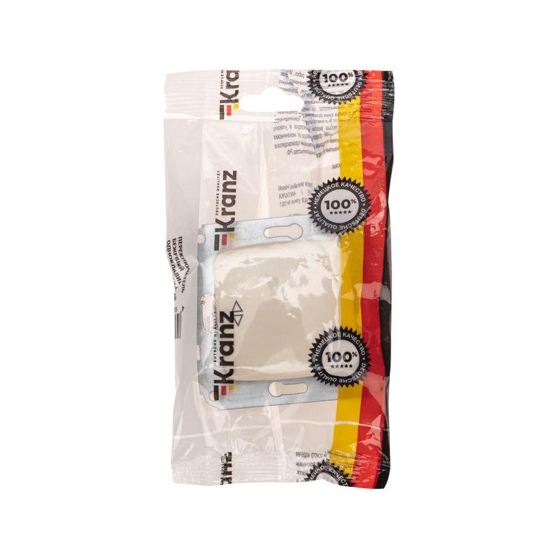  Переключатель перекрестный 1-кл. СП DEA 10А механизм беж. Kranz KR-78-0238 фото в каталоге от BTSprom.by