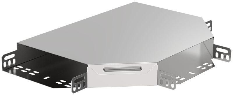 Ответвитель для лотка Т-образ. горизонт. 200х50 с кр. IEK CLP1T-050-200 от BTSprom.by