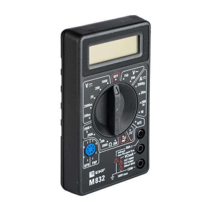 мультиметр цифровой m832 master ekf in-180701-bm832 от BTSprom.by