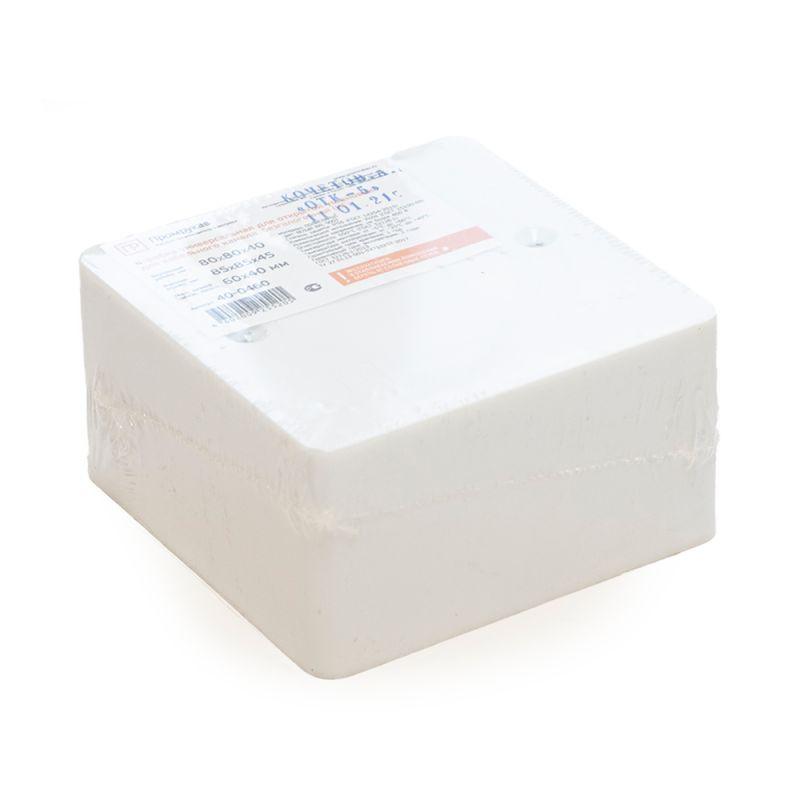  Коробка универсальная ОП для кабель-канала 40-0460 безгалогенная (HF) 85х85х45 Промрукав 40-0460 фото в каталоге от BTSprom.by