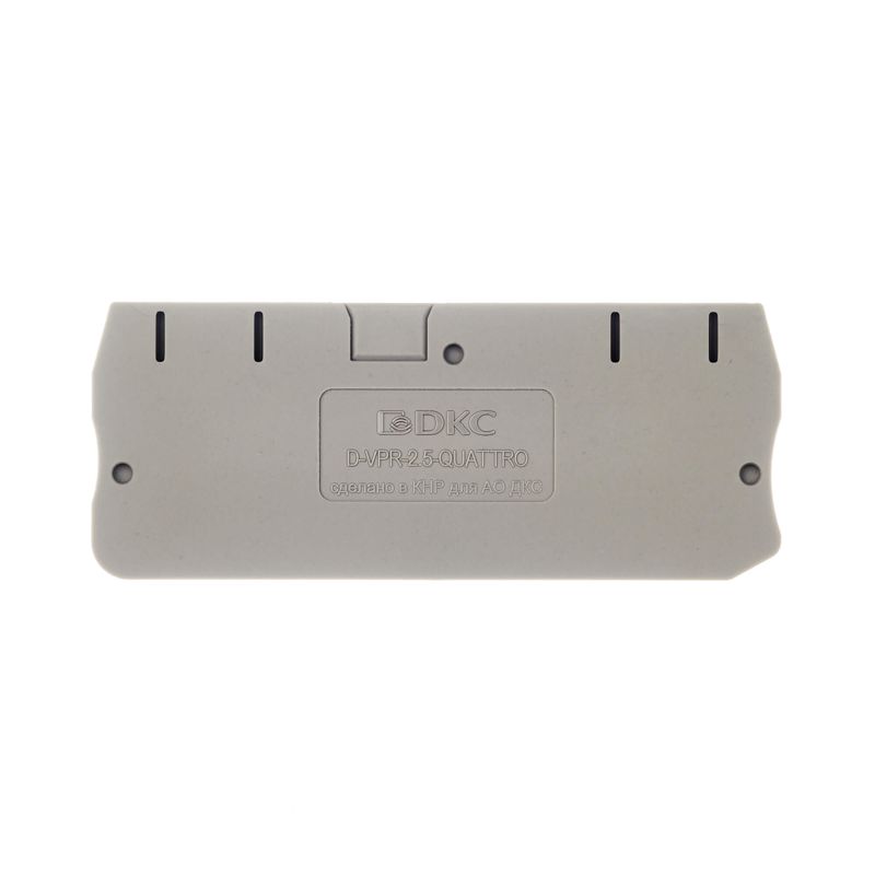 изолятор торцевой для клеммы vpr-2.5-qt-2p dkc d-vpr-2.5-qt-2p от BTSprom.by