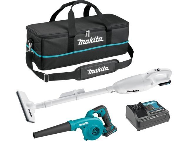 набор электроинструмента makita clx 245 sax1 (ub100d, cl108fd, 1xbl1021, dc10sb) clx245sax1 от BTSprom.by