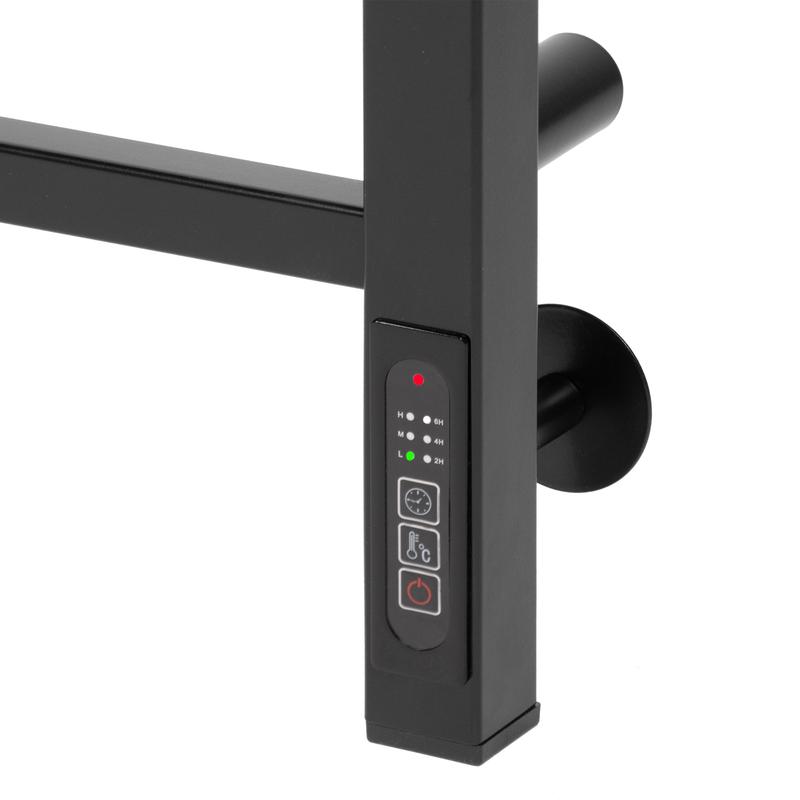  Полотенцесушитель Axel black П6 500х800 электро встроен. диммер Royal Thermo НС-1433986 фото в каталоге от BTSprom.by