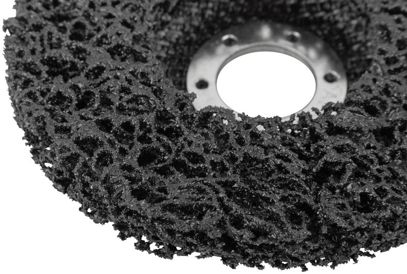  Диск зачистной полимерный посадочный диаметр 22.2мм 115мм черн. FIT 39608 фото в каталоге от BTSprom.by