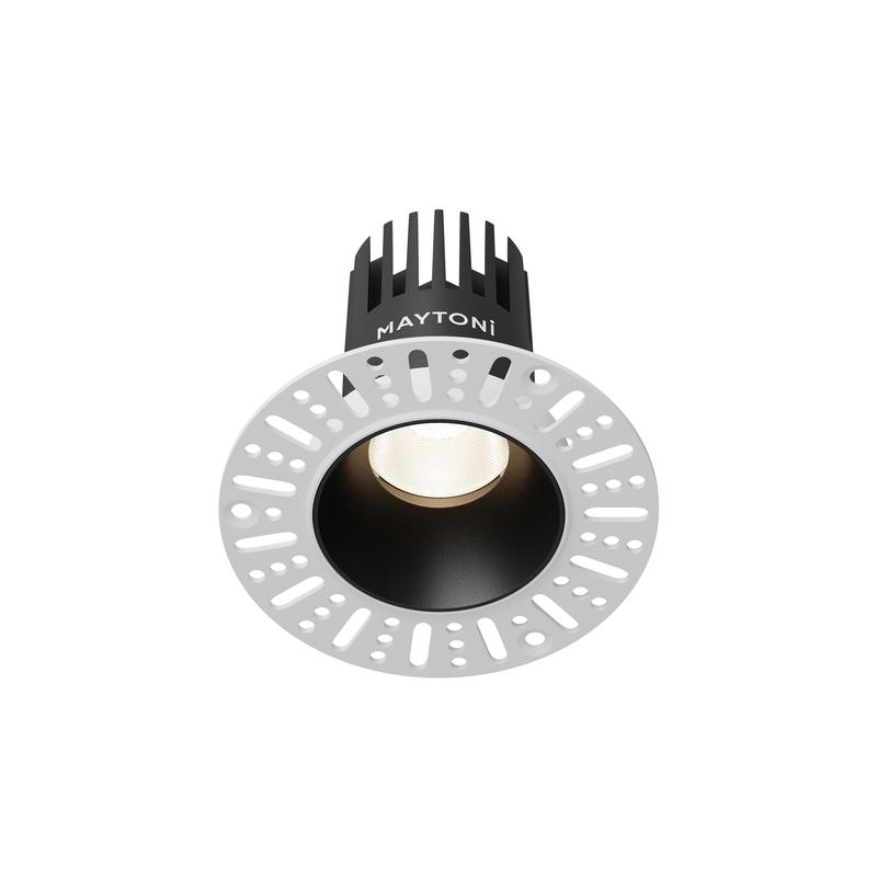 светильник dip 10вт 4000к 50град. встраив. maytoni dl119-10w-4k-trs-b от BTSprom.by