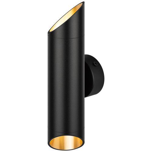  Светильник WL52 BK/GD 2хGU10 2х12Вт IP20 настенный черн. золото Эра Б0061199 фото в каталоге от BTSprom.by