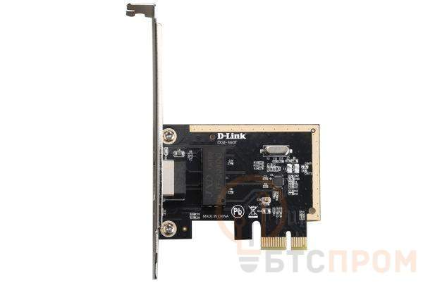 Адаптер сетевой DGE-560T/D2A PCI Express с 1 портом 10/100/1000Base-T D-link 1855796 фото в каталоге от BTSprom.by  Адаптер сетевой DGE-560T/D2A PCI Express с 1 портом 10/100/1000Base-T D-link 1855796 фото в каталоге от BTSprom.by