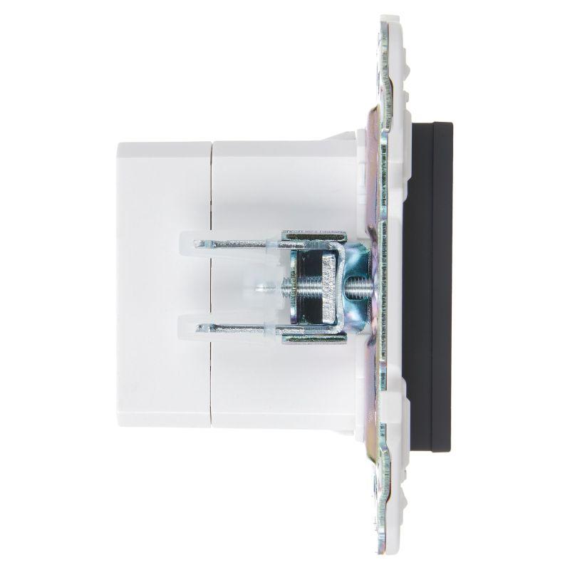  Розетка USB A+A 3.1А SKANDY SK-R15G графит IEK SK-U21-D31-K53 фото в каталоге от BTSprom.by