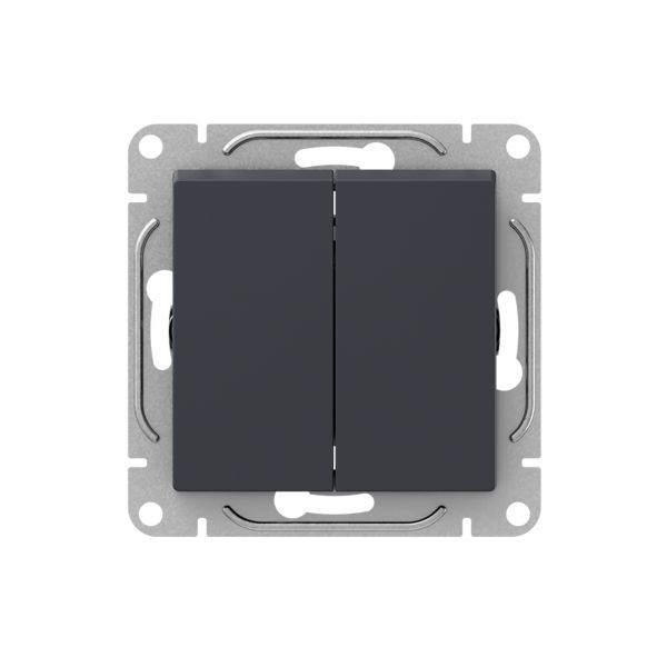 выключатель для жалюзи сп эпика механизм графит ekf up1-swg-25 от BTSprom.by