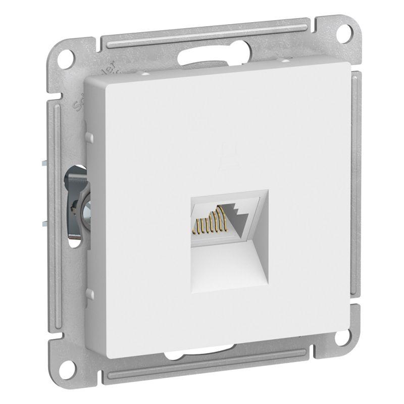 розетка компьютерная 1-м atlasdesign rj45 кат.5e механизм бел. se atn000183 от BTSprom.by