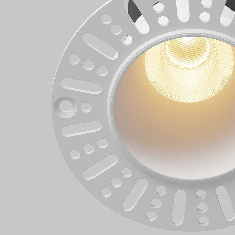  Светильник Dip 10Вт 2700К 50град. встраив. Maytoni DL120-10W-2.7K-TRS-W фото в каталоге от BTSprom.by