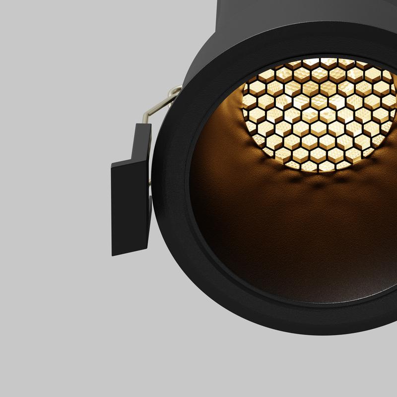  Светильник Dip 2700К 10Вт 50град. встраив. Maytoni DL116-10W-2.7K-B фото в каталоге от BTSprom.by