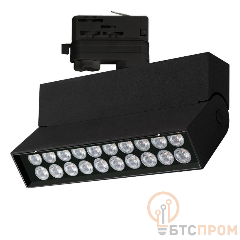 Светильник светодиодный LGD-LOFT-TRACK-4TR-S170-20W Warm3000 BK 24 deg IP40 металл Arlight 026233 фото в каталоге от BTSprom.by  Светильник светодиодный LGD-LOFT-TRACK-4TR-S170-20W Warm3000 BK 24 deg IP40 металл Arlight 026233 фото в каталоге от BTSprom.by