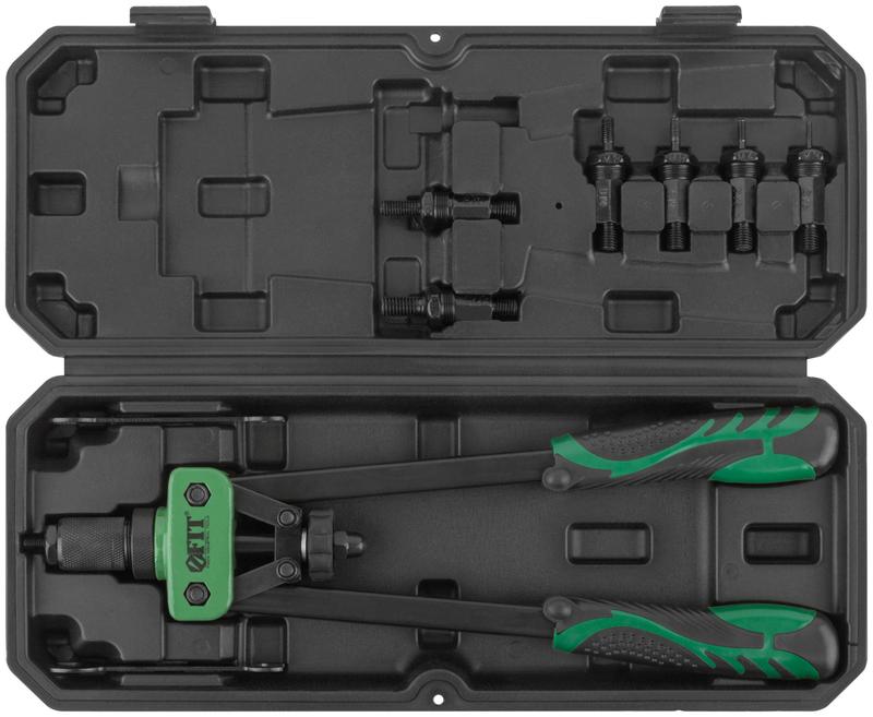  Заклепочник силовой двуручный профи для резьбовых заклепокм 3-М10 (350мм) FIT 32068 фото в каталоге от BTSprom.by