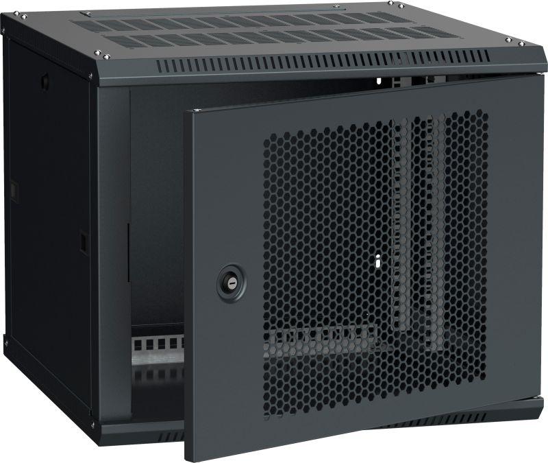 шкаф linea w 6u 600х600мм перфорир. дверь ral9005 itk lwr5-06u66-pf от BTSprom.by