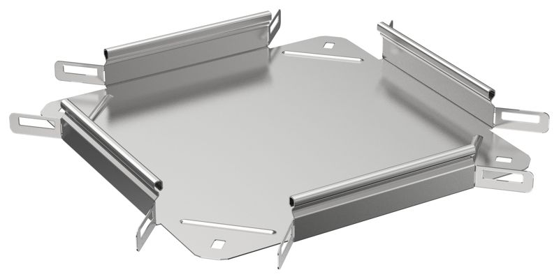 Ответвитель для лотка 35х150 0.8мм ESCA 5 IEK ES5-KR-035-150-08 от BTSprom.by