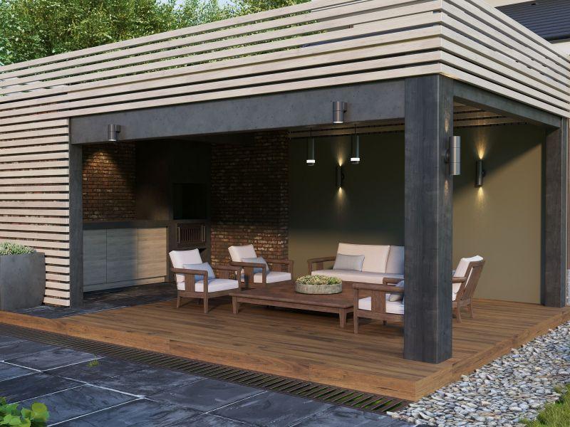  Светильник 5112 GU10 IP65 уличный настенный сер. IEK LT-UPU0-5112-GU10-1-K03 фото в каталоге от BTSprom.by