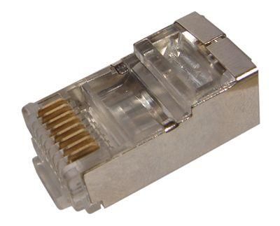 джек компьютерный rj45 (8p8c) кат.5e с экраном (уп.100шт) rexant 05-1023 от BTSprom.by