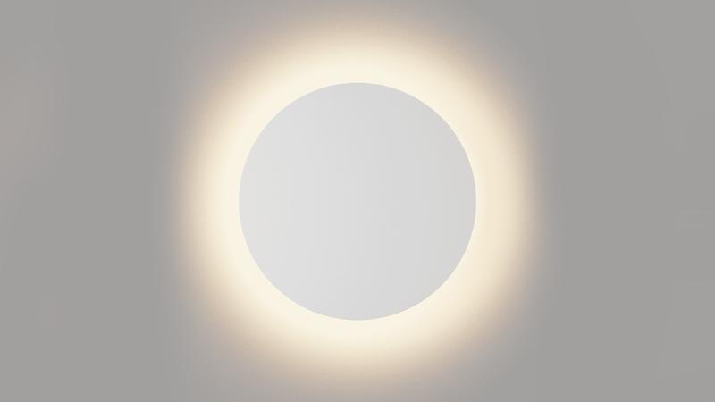 светильник настенный circus gw-8663l-9-wh-nw 9вт 4000к ip54 бел. designled 00-00003044 от BTSprom.by