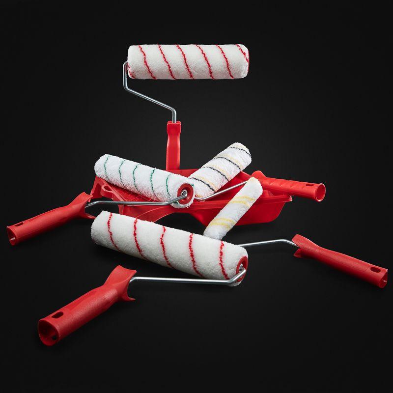  Валик полиамид бел. с желт. полосой ворс 11мм шир. ролика 240мм d42мм бюгель 6мм Rexant 89-0026 фото в каталоге от BTSprom.by