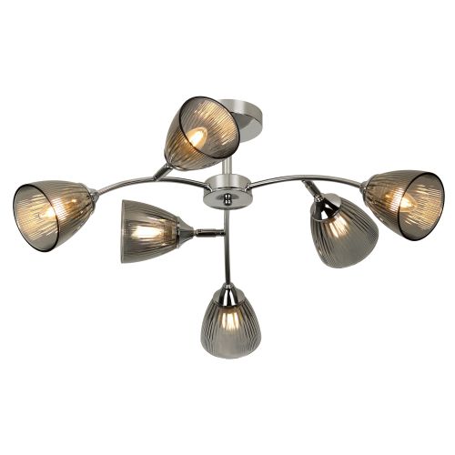  Люстра Francheska 9179-306 60Вт 6хE27 модерн Rivoli Б0068457 фото в каталоге от BTSprom.by