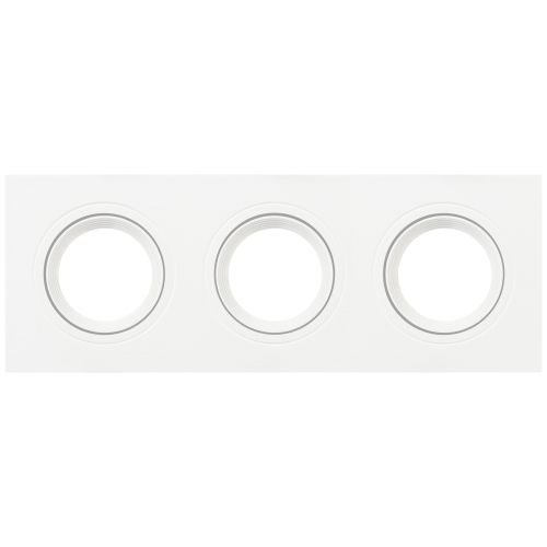  Светильник встраиваемый декоративный KL92-3 WH MR16/GU5.3 бел. пластик. Эра Б0054376 фото в каталоге от BTSprom.by