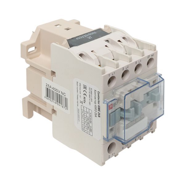  Контактор КМЭ 25А кат. 380В AC 1НЗ EKF ctr-s-25-380-nc фото в каталоге от BTSprom.by