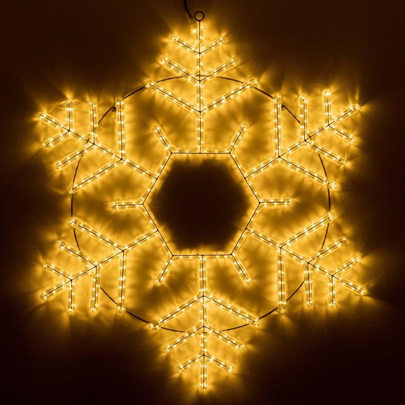 фигура ard-snowflake-m10-1000x900-504led warm (230в 31вт) (ip65) ardecoled 034259 от BTSprom.by