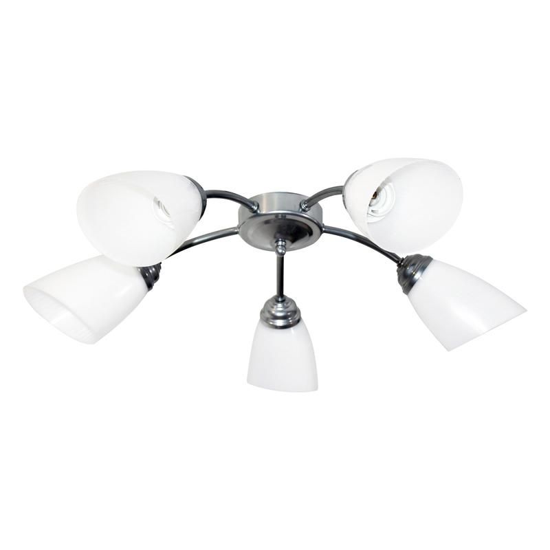 светильник "китти" 151 (плафон п0475) нпб 01-5х60-134 е27 иу хром элетех 1005404453 от BTSprom.by