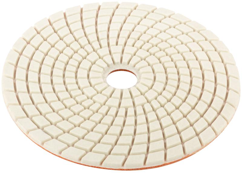  Круг шлифовальный алмазный гибкий АГШК (липучка) влажное шлифование 125мм Р 200 FIT 39883 фото в каталоге от BTSprom.by