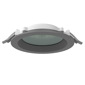 светильник светодиодный dl-01 pro 100мм 20вт 3000к cri90 176x51мм ip65/40 защ. силикат. стекло ral7045 сер. муар varton v1-rf-7r183-10go0-6502030 от BTSprom.by