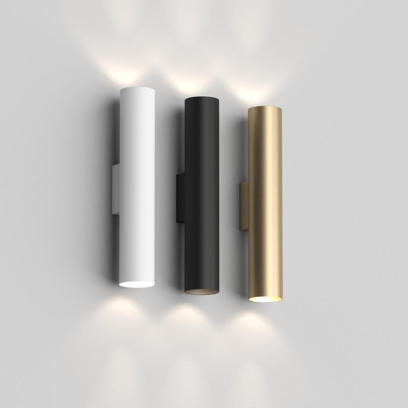  Светильник 15Вт 2xGU10 IP20 LED настен. алюм. бел. DENKIRS 723063 фото в каталоге от BTSprom.by