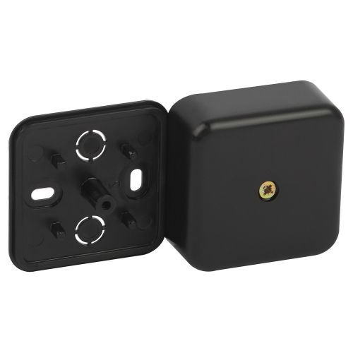  Коробка распаячная 50х50х20мм без клеммы IP40 черн. BS-B-50-50-20 Эра Б0061810 фото в каталоге от BTSprom.by