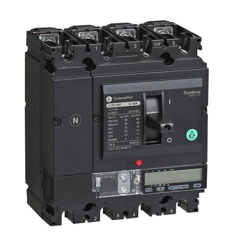 выключатель автоматический spc250 36ка s5.2e 4p4d 250а se spc250f25052e4dfc от BTSprom.by