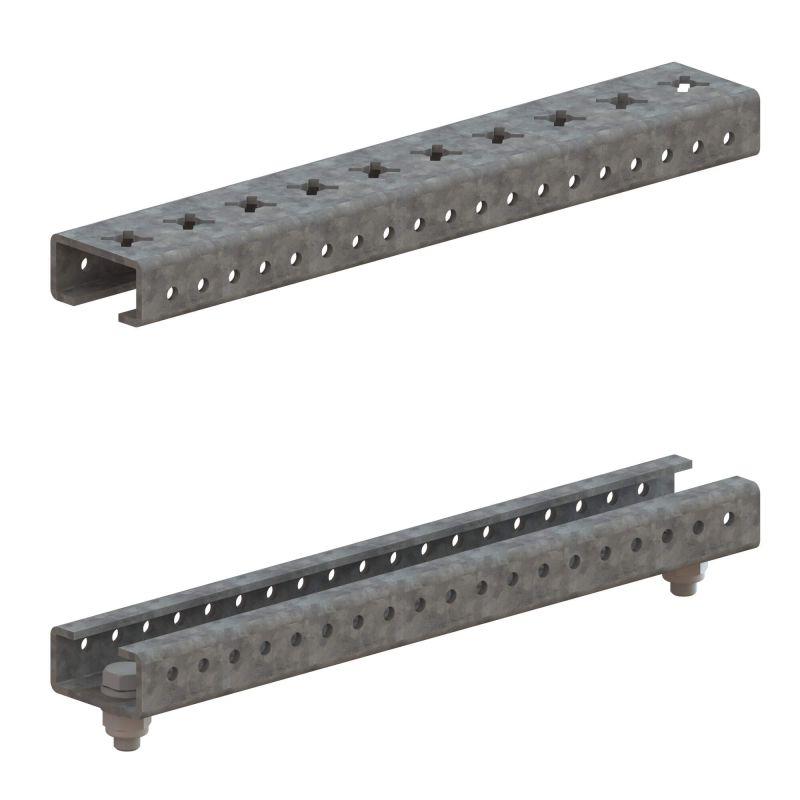 комплект реек для установки главной шинной системы 400мм dkc r5bbmr400 от BTSprom.by