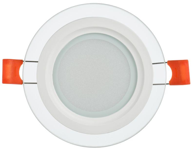 светильник светодиодный дво 1620 6вт 3000к ip20 встраив. со стекл. круг iek ldvo0-1620-06-3000-k01 от BTSprom.by