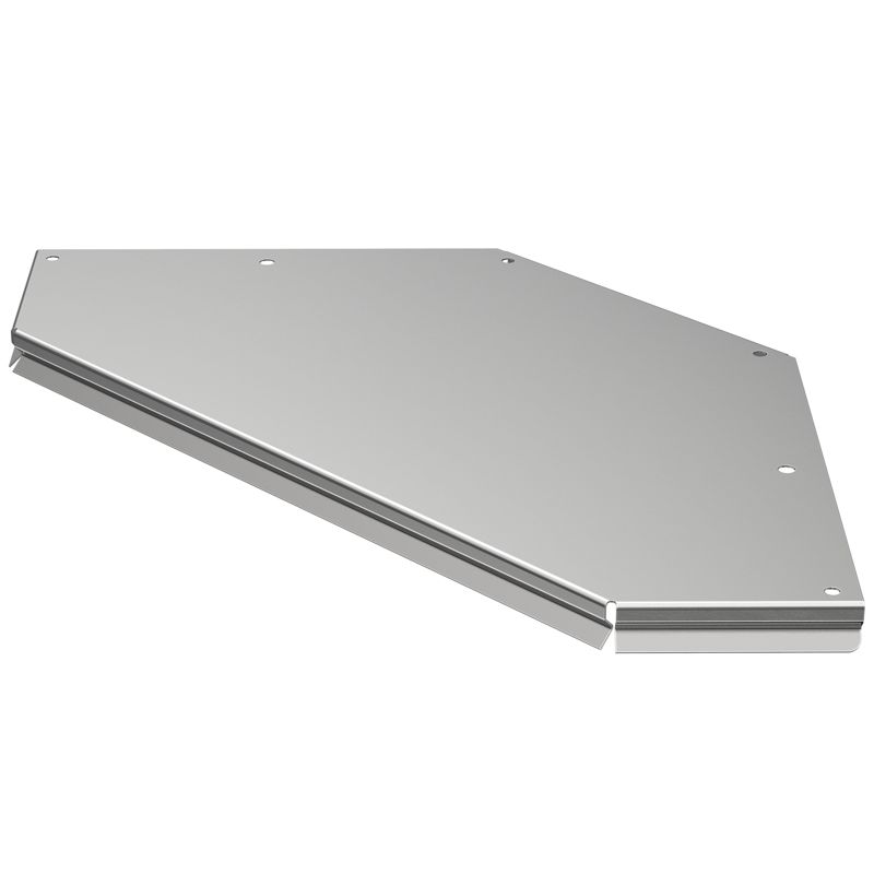 Крышка для угла 90град. осн.200 L451 сталь 0.8мм ESCA 5 IEK ES5-PGD-90-200-08 от BTSprom.by