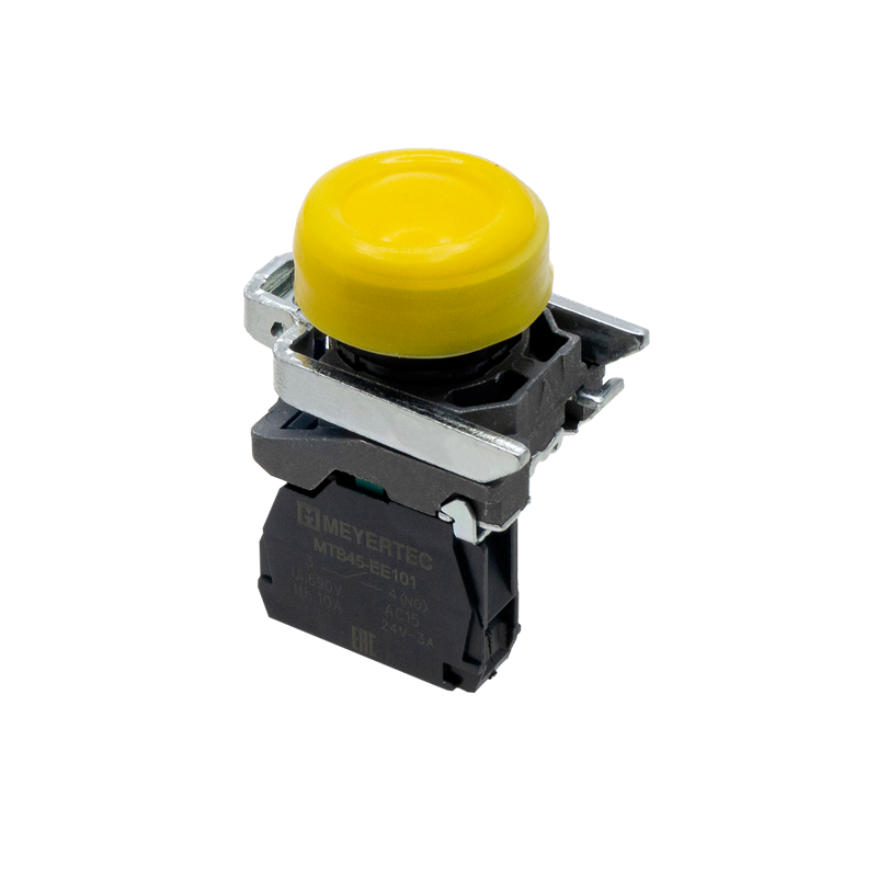 кнопка в кожухе 1no ip66 металл mtb4-bp51 желт. овен 137192 от BTSprom.by
