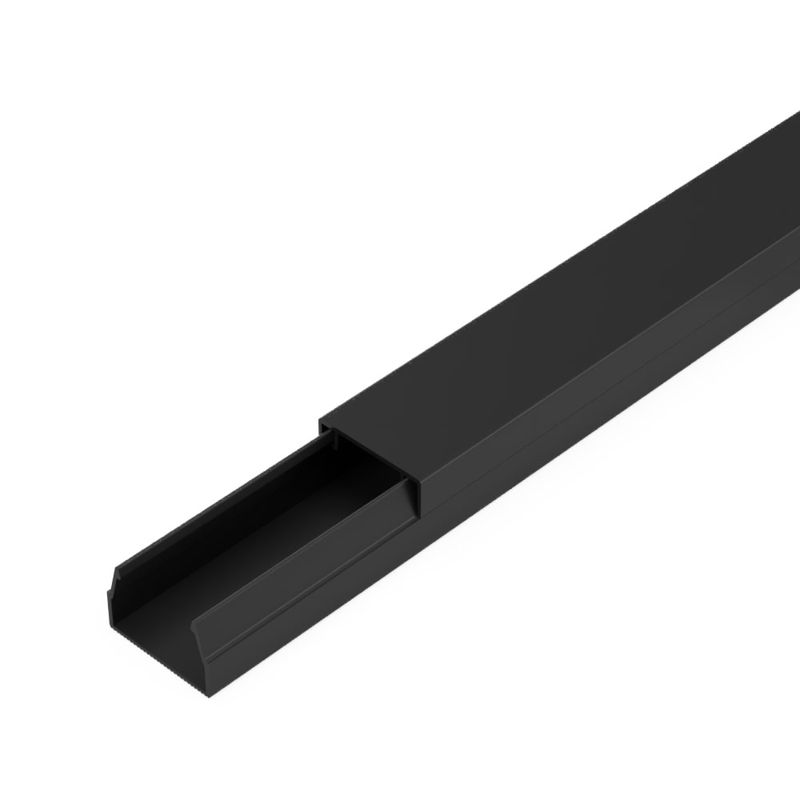 кабель-канал 15х10 l2000 с двойн. замком черн. промрукав pr03.0209 от BTSprom.by
