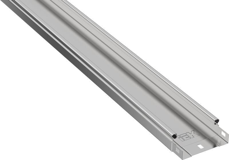 Лоток листовой неперфорир. 35х100 L3000 сталь 0.45мм ESCA 3 IEK ES3-20-035-100-3-045 от BTSprom.by