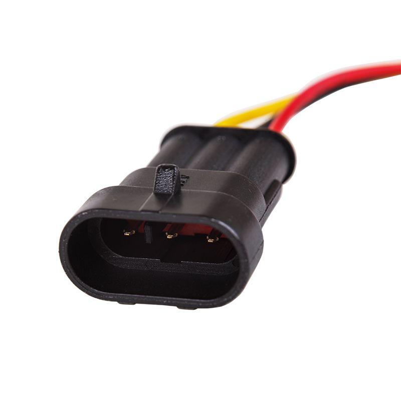 разъем автомобильный dj7031-1.5-11 штекер с проводом 20см (3-конт.) 16-0303-9 от BTSprom.by