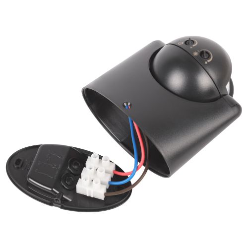  Датчик движения инфракрасн. настен. MD 03 1200Вт 180град. IP44 черн. Эра Б0066995 фото в каталоге от BTSprom.by