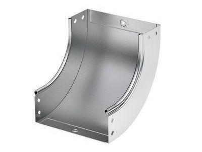 Угол для лотка вертикальный внутренний 90град. 600х100 CS 90 в компл. с крепежн. элемент. гор. оцинк. DKC 36707KHDZ от BTSprom.by