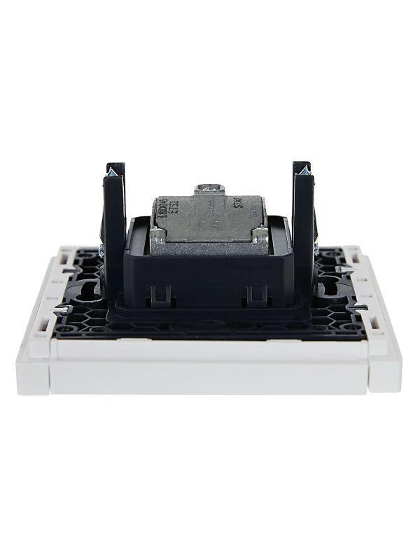  Розетка 2-м TV+SAT FORTE&PIANO FP238 бел. IEK FP-AF20-O-K01 фото в каталоге от BTSprom.by