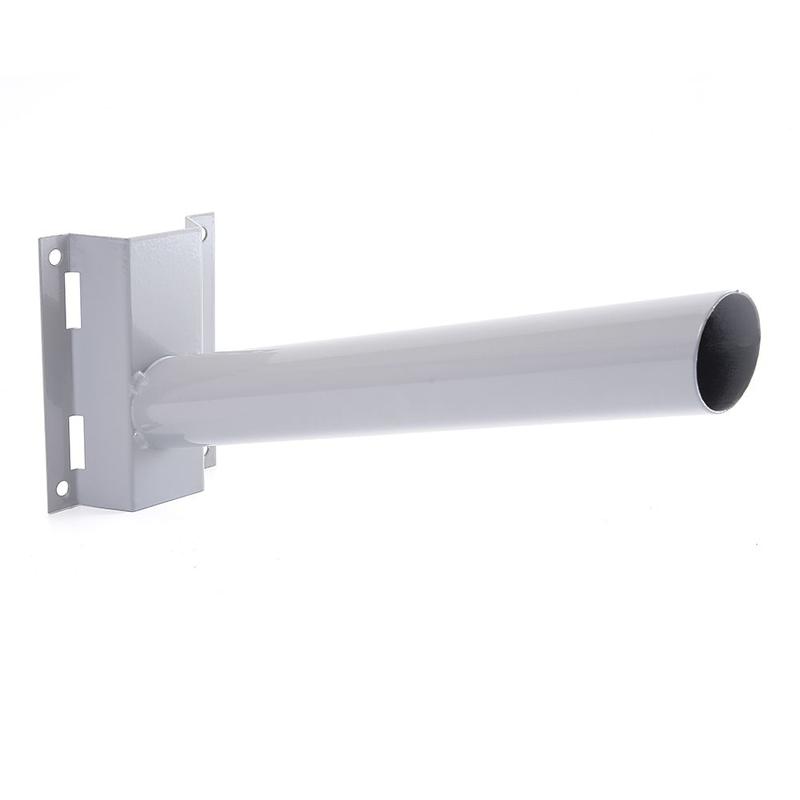 кронштейн на столб под бандажную ленту 122х150х400мм d48мм сер. дс-4 feron 41430 от BTSprom.by