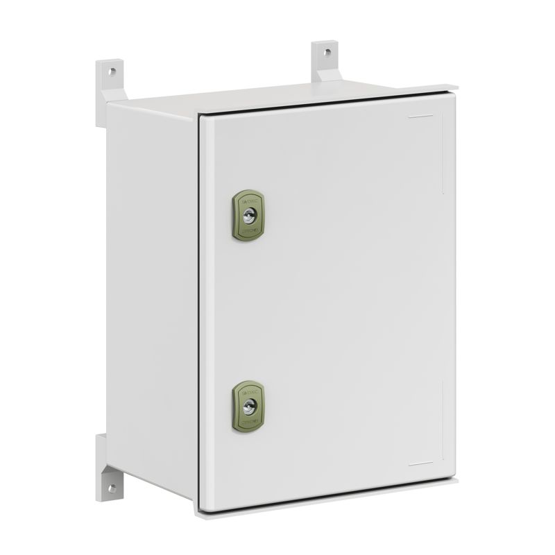 шкаф цельный навесной из фибергласа без мп со сплошной дверью 400х300х200 (вхшхг)мм dkc cn5n0432 от BTSprom.by