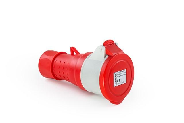 корпус с гнездом стандарт cee 4х16а (3p+e) 400в emas ece416v5pu от BTSprom.by